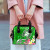 Fiji Shoulder Handbag - Turtle Plumeria (Green) 9