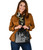 Kosrae Micronesia Shoulder Handbag White - Turtle With Hook 4