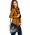 Kosrae Micronesia Shoulder Handbag White - Turtle With Hook 5