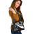 Chuuk Custom Personalised Shoulder Handbag - White Polynesian Tentacle Tribal Pattern 2