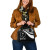 Chuuk Custom Personalised Shoulder Handbag - White Polynesian Tentacle Tribal Pattern 4