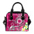 CNMI Custom Personalised Shoulder Handbag - Turtle Plumeria (Pink) 10