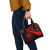 Samoa Custom Personalised Shoulder Handbag - Red Polynesian Tentacle Tribal Pattern 6