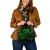 Tokelau Custom Personalised Shoulder Handbag - Cross Style Green Style 4