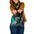 Samoa Custom Personalised Shoulder Handbag - Samoa Seal Wave Style (Green) 1