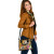 Kosrae Shoulder Handbag - Turtle Plumeria (Gold) 9