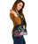 Chuuk Shoulder Handbag - Turtle Plumeria Banana Leaf 2