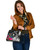 Chuuk Shoulder Handbag - Turtle Plumeria Banana Leaf 3