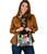 Wallis And Futuna Polynesian Shoulder Handbag - Summer Plumeria (White) 4