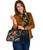 Tonga Polynesian Shoulder Handbag - White Plumeria 3
