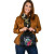 Federated States Of Micronesia Shoulder Handbag - Tropical Flower 1