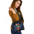 Tonga Polynesian Shoulder Hand Bag - Blue Turtle Hibiscus 2