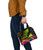 Tokelau Polynesian Personalised Shoulder Handbag - Hibiscus And Banana Leaves 6