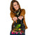 Nauru Polynesian Shoulder Handbag - Hibiscus And Banana Leaves 1