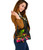 Polynesian Hawaii Kanaka Maoli Polynesian Personalised Shoulder Handbag - Hibiscus And Banana Leaves 2