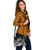Vanuatu Custom Personalised Shoulder Handbag - Humpback Whale With Tropical Flowers (White) 5