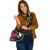 Yap Shoulder Handbag - Polynesian Hibiscus Pattern 2