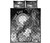 CNMI Custom Personalised Quilt Bed Set - Humpback Whale with Tropical Flowers (White) 5