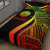 Tahiti Custom Personalised Quilt Bet Set - Reggae Polynesian Tentacle Tribal Pattern 2