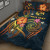 Tonga Polynesian Personalised Quilt Bed Set - Legend of Tonga (Blue) 4