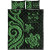 Fiji Quilt Bed Set - Green Tentacle Turtle Crest 5