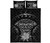 Marquesas Islands Polynesian Quilt Bed Set Hibiscus Gray 5