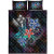 Kosrae State Quilt Bed Set - Plumeria Flowers Style 5