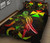 Wallis and Futuna Polynesian Quilt Bed Set - Turtle With Blooming Hibiscus Reggae 2