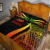 Vanuatu Quilt Bet Set - Reggae Polynesian Tentacle Tribal Pattern 4