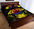 Tahiti Polynesian Quilt Bed Set Hibiscus Yellow 3