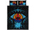 Tahiti Polynesian Quilt Bed Set Hibiscus Blue 5