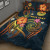 Polynesian Tahiti Personalised Quilt Bed Set - Legend of Tahiti (Blue) 4