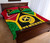 Vanuatu Polynesian Quilt Bed Set - Vanuatu Flag and Coat Of Arms 3