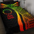 Cook Islands Quilt Bet Set - Reggae Polynesian Tentacle Tribal Pattern 1