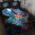 Yap State Quilt Bed Set - Plumeria Flowers Style 1