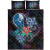Yap State Quilt Bed Set - Plumeria Flowers Style 5