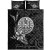 French Polynesia Quilt Bed Set - Fish With Plumeria Flowers Style 5