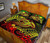 Papua New Guinea Quilt Bed Set - Reggae Shark Polynesian Tattoo 4