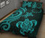 Cook Islands Quilt Bed Set - Turquoise Tentacle Turtle 2