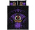 Vanuatu Polynesian Quilt Bed Set Hibiscus Purple 5