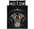 Vanuatu Polynesian Quilt Bed Set Hibiscus Gray 5