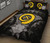 Vanuatu Polynesian Quilt Bed Set Hibiscus Gray 2