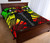 Marshall Islands Quilt Bed Set - Marshall Islands Seal & Polynesian Reggae Tattoo Style 4