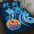 Tahiti Quilt Bed Set - Turtle and Tribal Tattoo Of Polynesian 1