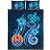Tahiti Quilt Bed Set - Turtle and Tribal Tattoo Of Polynesian 4