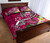 Guam Custom Personalised Quilt Bed Set - Turtle Plumeria (Pink) 3