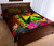 Wallis and Futuna Polynesian Personalised Quilt Bed Set - Hibiscus and Banana Leaves 3