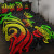 Vanuatu Quilt Bed Set - Reggae Tentacle Turtle 1