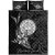 Marshall Islands Quilt Bed Set - Fish With Plumeria Flowers Style 5