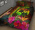Tonga Polynesian Personalised Quilt Bed Set - Hibiscus and Banana Leaves 2